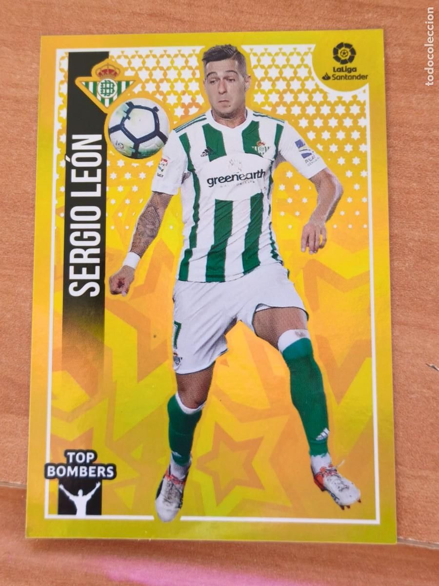 Football Stickers: sergio leon, 2018 19 top