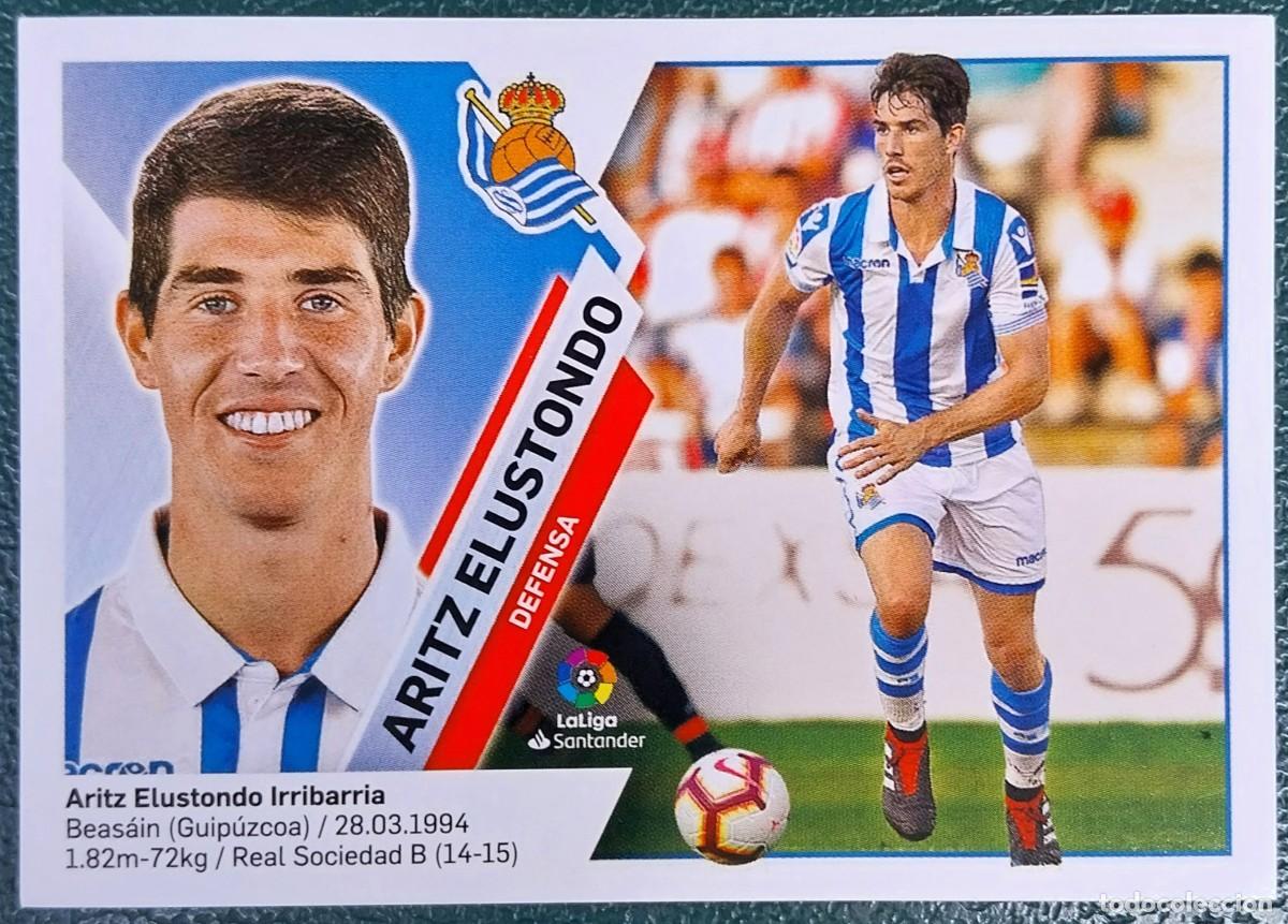 Cartes &agrave; collectionner de Football: 4 ARITZ ELUSTONDO REAL SOCIEDAD CROMOS ALBUM EDICIONES ESTE 2019 2020 19 20