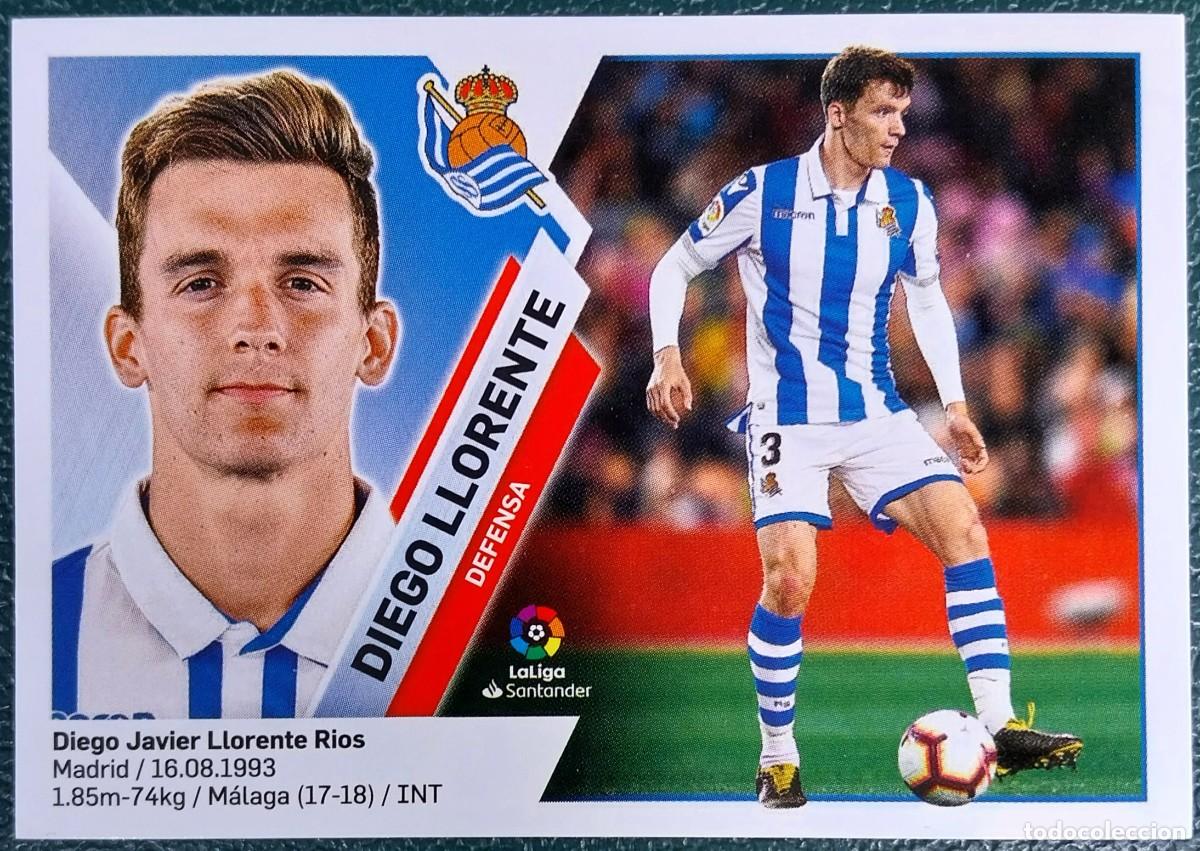 Cromos de f&uacute;tbol: 5A / 5 A DIEGO LLORENTE REAL SOCIEDAD CROMOS ALBUM EDICIONES ESTE 2019 2020 19 20