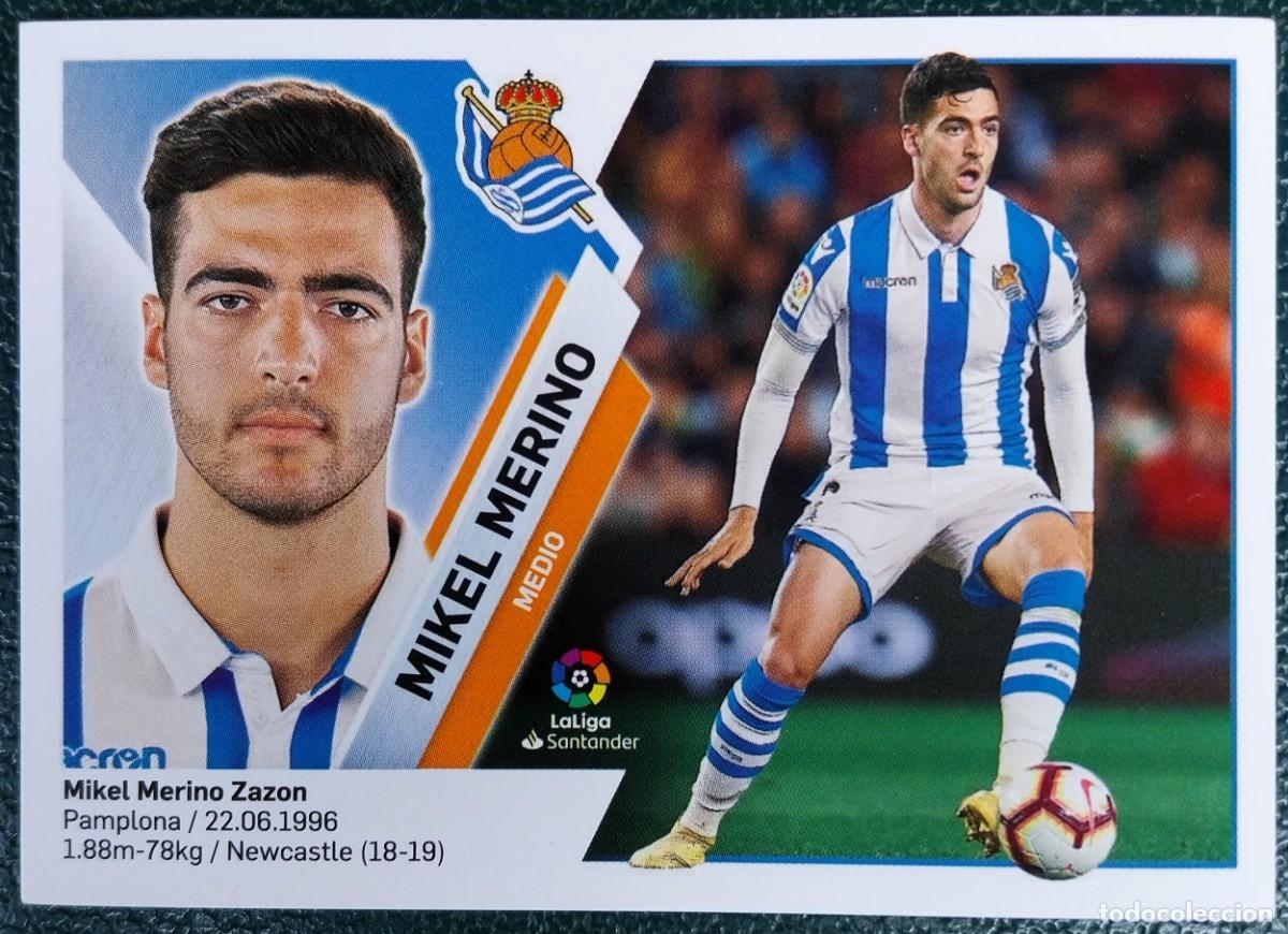 Cromos de f&uacute;tbol: 10 MERINO REAL SOCIEDAD CROMOS ALBUM EDICIONES ESTE 2019 2020 19 20