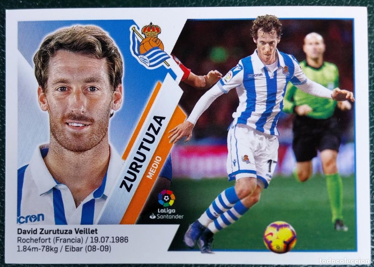 Football Stickers: 11A / 11 A ZURUTUZA REAL SOCIEDAD CROMOS ALBUM EDICIONES ESTE 2019 2020 19 20