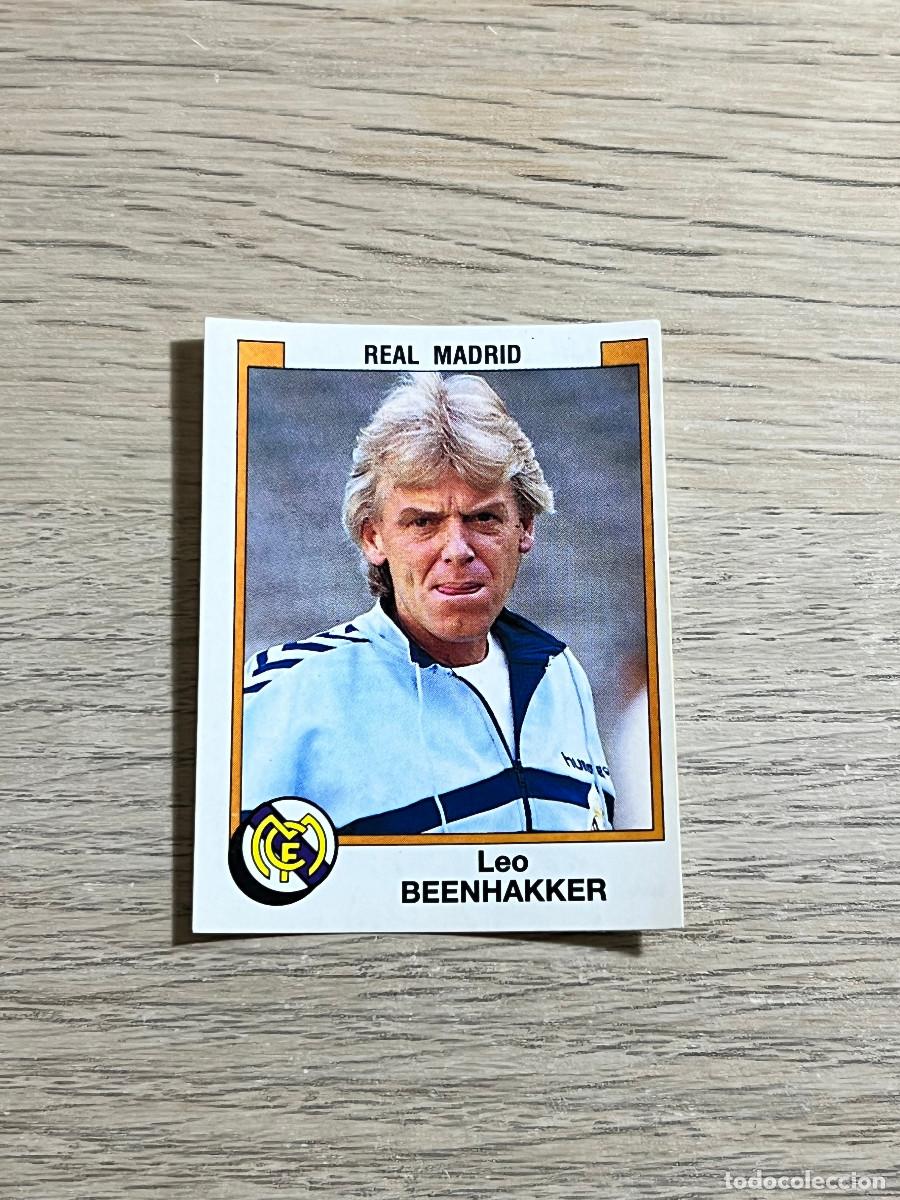 Football Stickers: 177 BEENHAKKER REAL MADRID LIGA FUTBOL 88 PANINI NUNCA PEGADO SIN PEGAR 1988