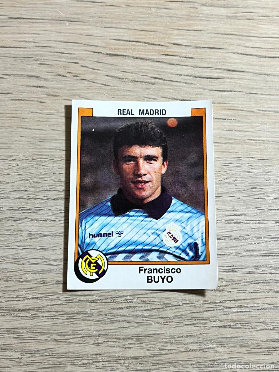 Football Stickers: 178 BUYO REAL MADRID LIGA FUTBOL 88 PANINI NUNCA PEGADO SIN PEGAR 1988