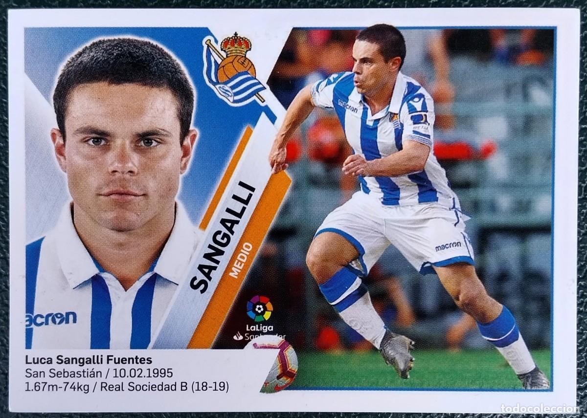 Football Stickers: 11B / 11 B SANGALLI REAL SOCIEDAD CROMOS ALBUM EDICIONES ESTE 2019 2020 19 20