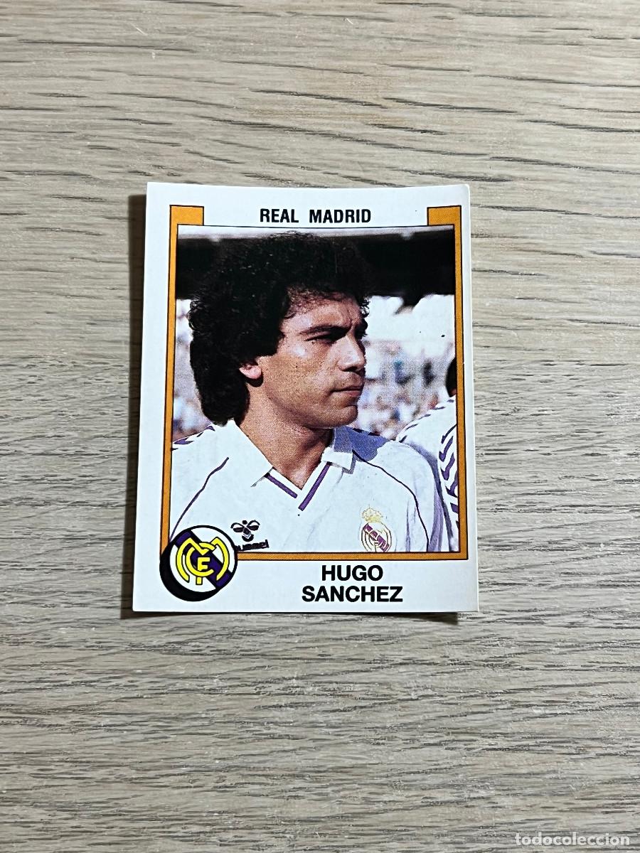 Cromos de f&uacute;tbol: 192 HUGO SANCHEZ REAL MADRID LIGA FUTBOL 88 PANINI NUNCA PEGADO SIN PEGAR 1988