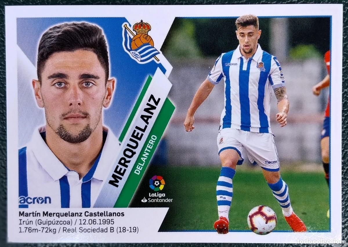 Cromos de f&uacute;tbol: 15A / 15 A MERQUELANZ REAL SOCIEDAD CROMOS ALBUM EDICIONES ESTE 2019 2020 19 20