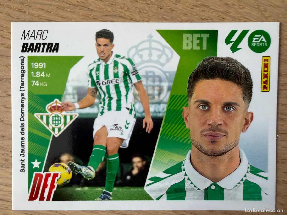 Fu&szlig;ball-Sticker: 6 MARC BARTRA REAL BETIS 25 26 2025 2026 LIGA EA SPORTS COLECCIONES ESTE SIN PEGAR STICKER