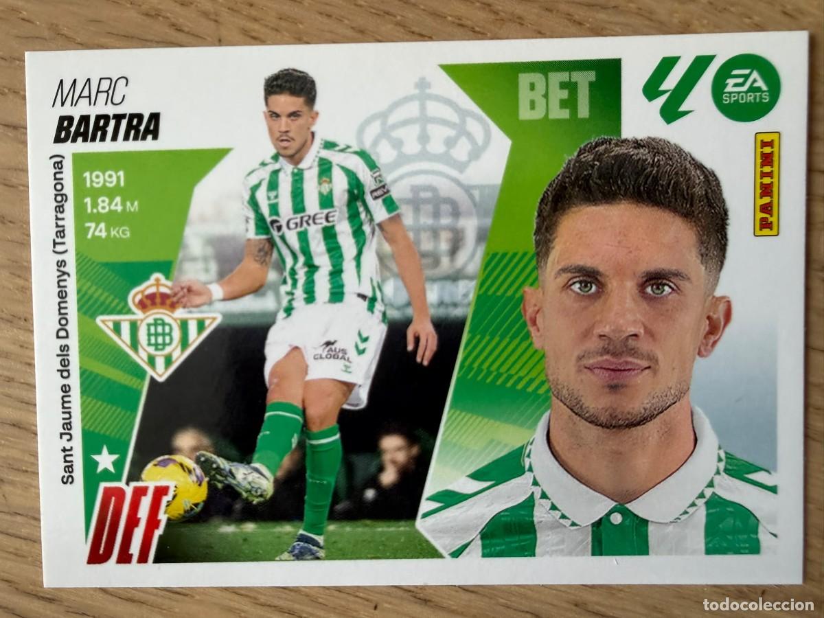 Fu&szlig;ball-Sticker: 6 MARC BARTRA REAL BETIS 25 26 2025 2026 LIGA EA SPORTS COLECCIONES ESTE SIN PEGAR STICKER