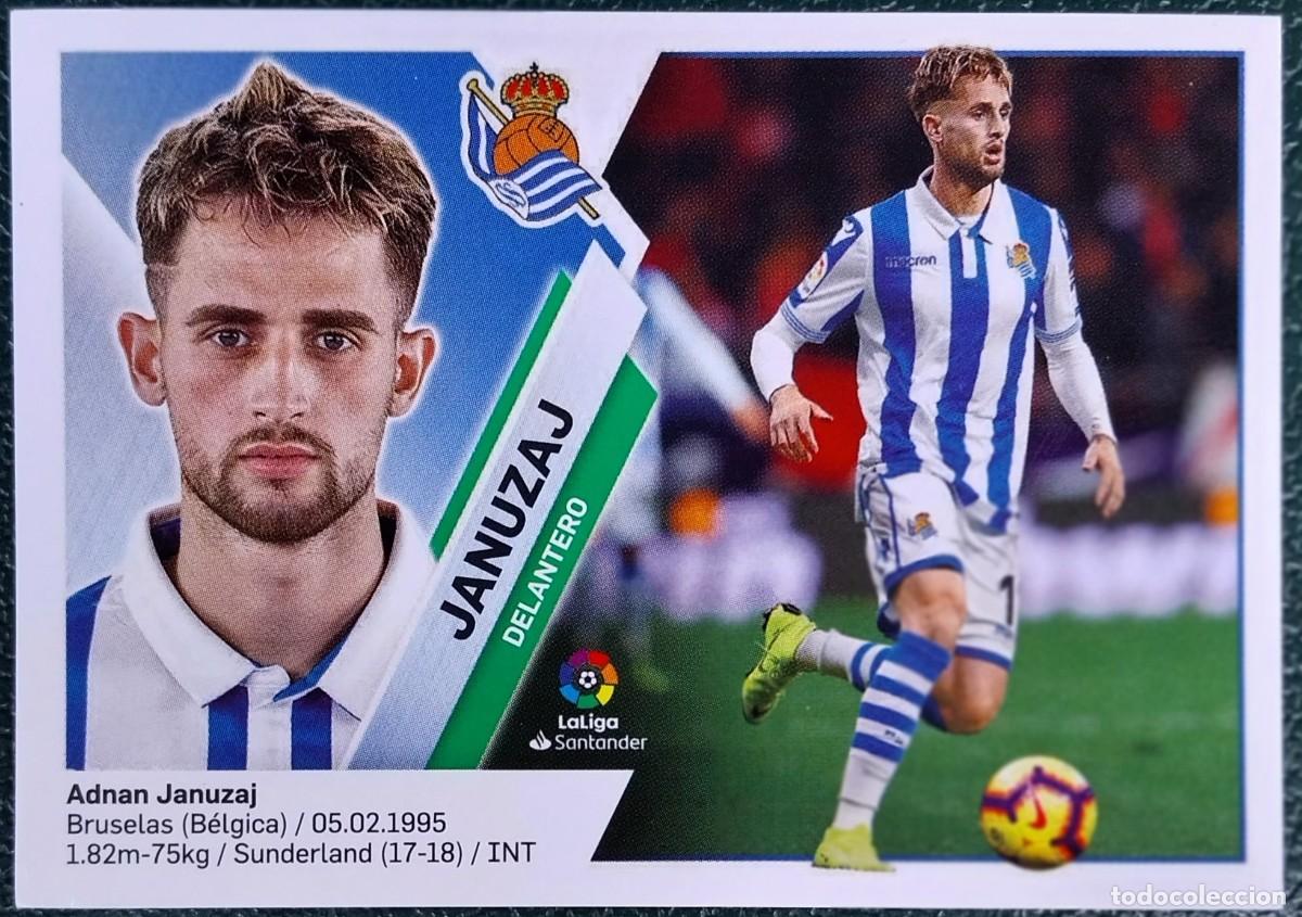 Fu&szlig;ball-Sticker: 15B / 15 B JANUZAJ REAL SOCIEDAD CROMOS ALBUM EDICIONES ESTE 2019 2020 19 20