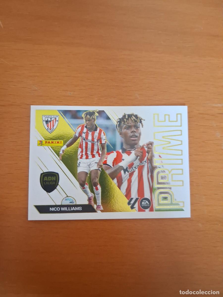 Cromos de f&uacute;tbol: Ediciones Este 2026 2027 26 27 ADN LaLiga Prime Athletic Club 10 Nico Williams