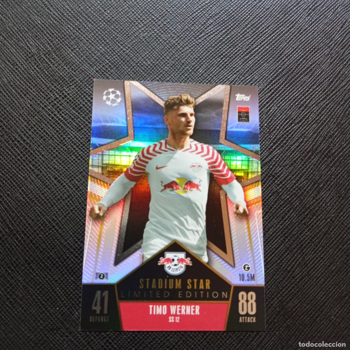 Cromos de f&uacute;tbol: TIMO WERNER RB LEIPZIG TOPPS MATCH ATTAX 2023 2024 FUTBOL 23 24 - A213 PG397 LIMITED EDITION