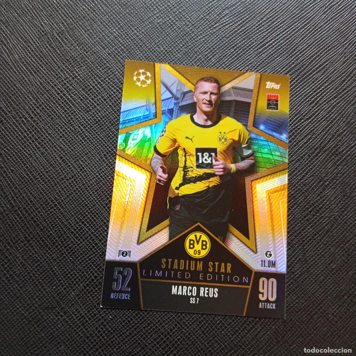 Cromos de f&uacute;tbol: MARCOS REUS BORUSSIA TOPPS MATCH ATTAX 2023 2024 FUTBOL 23 24 - A213 PG415 LIMITED EDITION