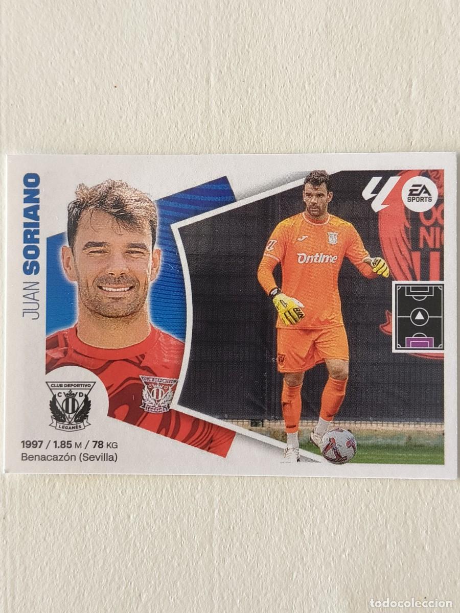 Cromos de f&uacute;tbol: #3 SORIANO (C.D. LEGANES) LIGA 24/25 ESTE