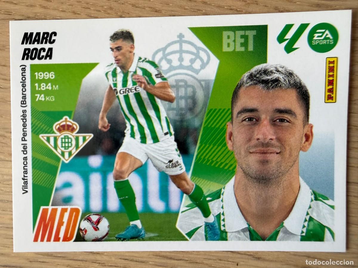 Cartes &agrave; collectionner de Football: 11 MARC ROCA REAL BETIS 25 26 2025 2026 LIGA EA SPORTS COLECCIONES ESTE SIN PEGAR STICKER