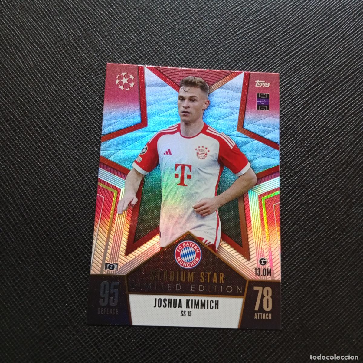 Cromos de f&uacute;tbol: KIMMICH BAYERN MUNICH TOPPS MATCH ATTAX 2023 2024 FUTBOL 23 24 - A213 PG415 LIMITED EDITION