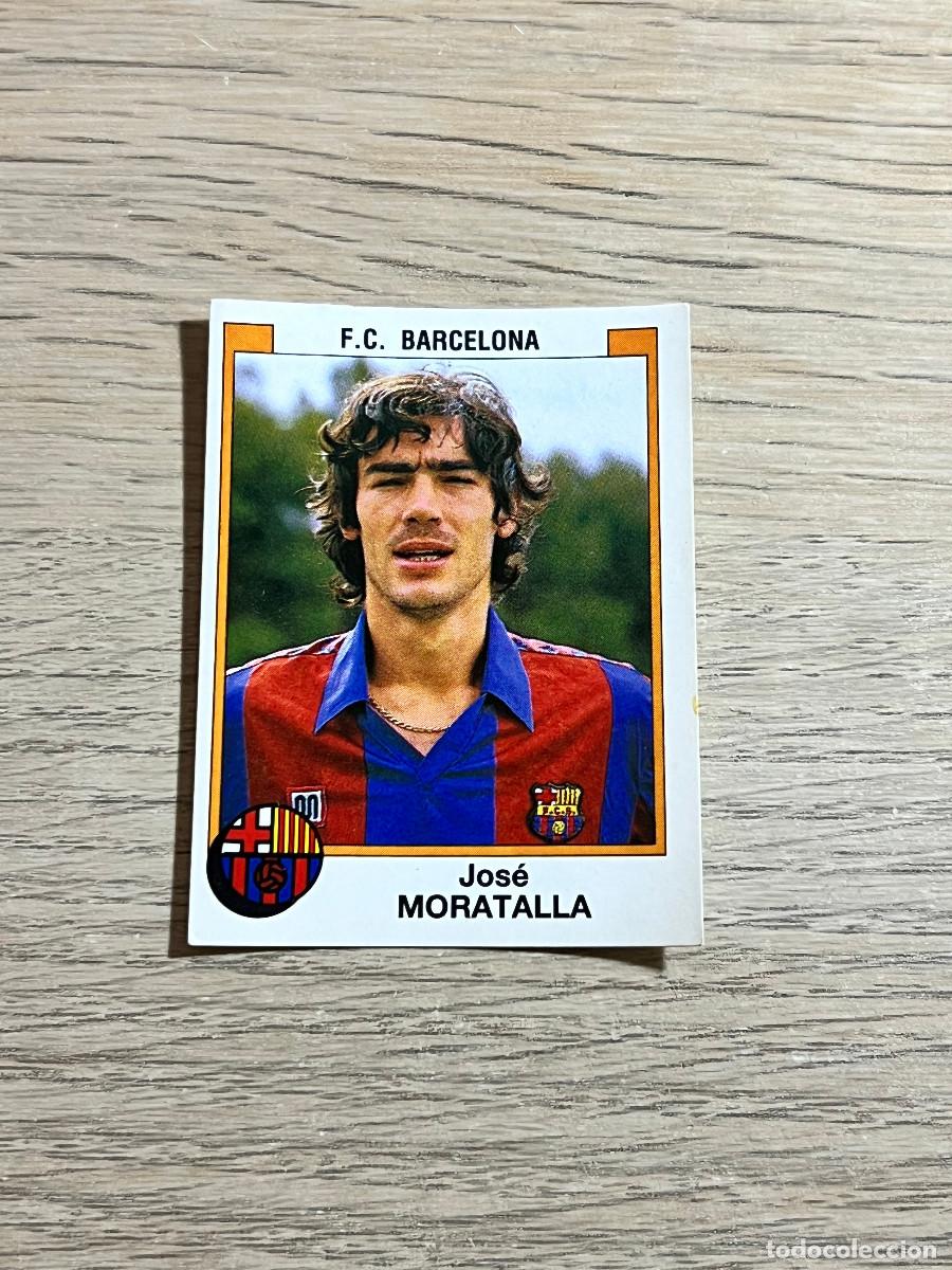 Cromos de f&uacute;tbol: 48 MORATALLA FC BARCELONA LIGA FUTBOL 88 PANINI NUNCA PEGADO SIN PEGAR 1988