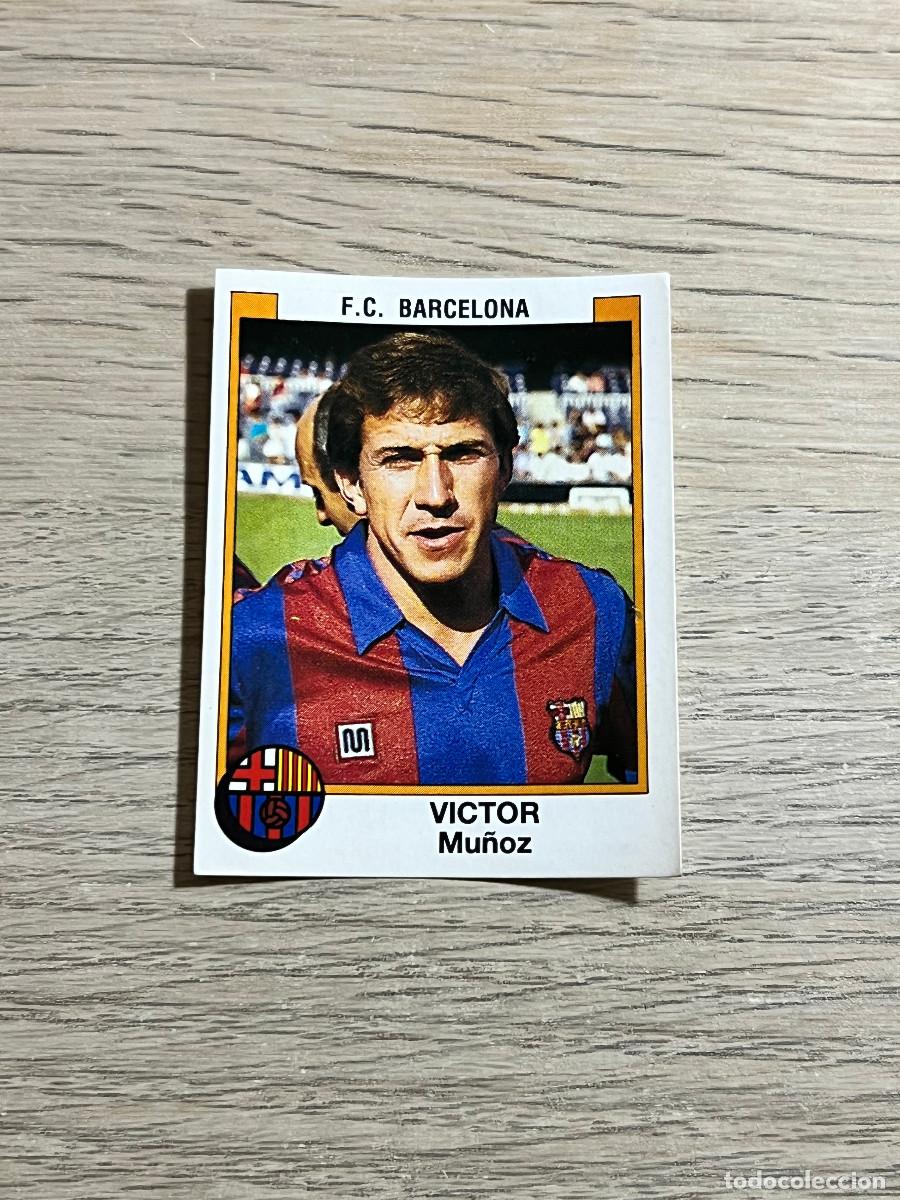 Cromos de f&uacute;tbol: 52 VICTOR FC BARCELONA LIGA FUTBOL 88 PANINI NUNCA PEGADO SIN PEGAR 1988