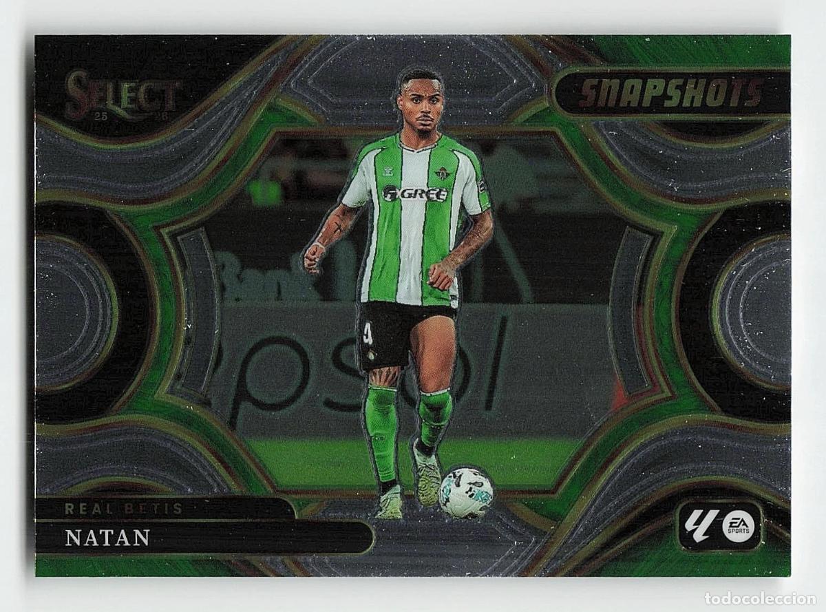 Cromos de f&uacute;tbol: Carta Natan #16 Snapshots Panini Select LaLiga 2025-26 Real Betis