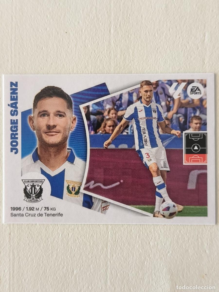Cromos de f&uacute;tbol: #7 JORGE SAENZ (C.D. LEGANES) LIGA 24/25 ESTE