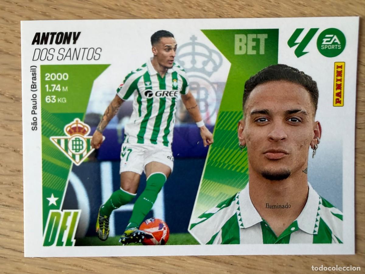 Fu&szlig;ball-Sticker: 17 ANTONY REAL BETIS 25 26 2025 2026 LIGA EA SPORTS COLECCIONES ESTE SIN PEGAR STICKER