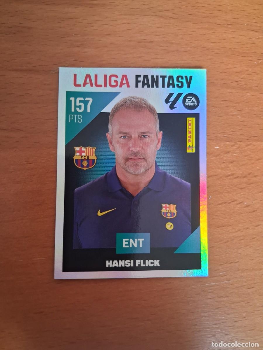 Cromos de f&uacute;tbol: Ediciones Este 2026 2027 26 27 LaLiga Fantasy FC Barcelona 1 Hansi Flick