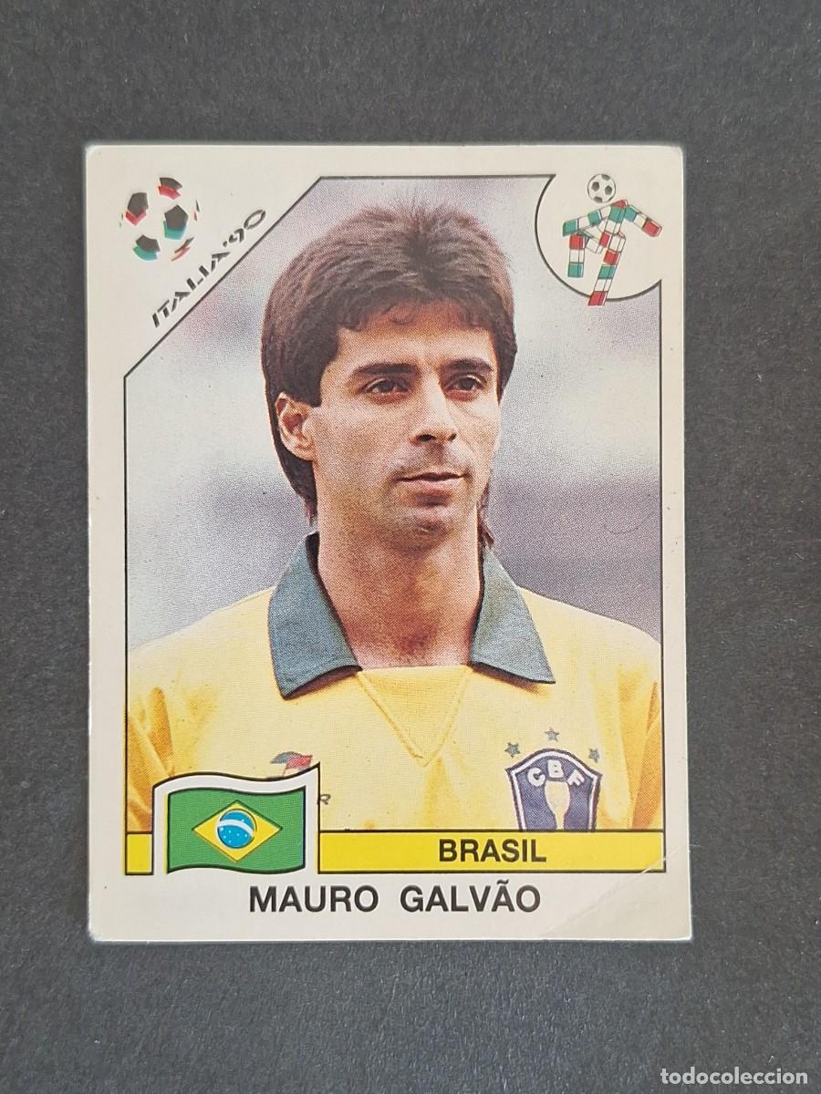 Figurine di Calcio: L3 MAURO GALVAO SELECCION BRASIL 196 MUNDIAL ITALIA 90 1990 PANINI NUNCA PEGADO SIN PEGAR