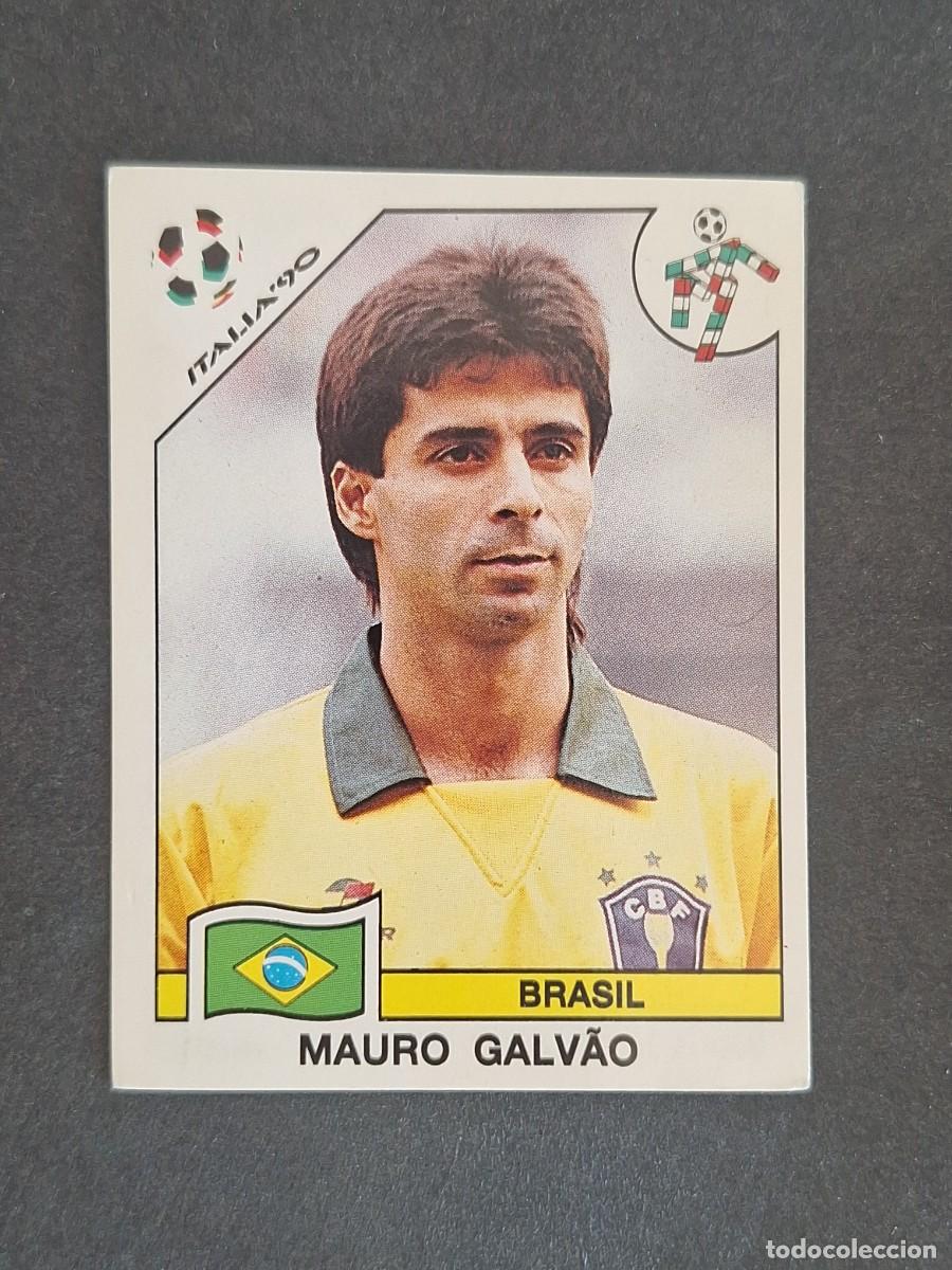 Figurine di Calcio: L3 MAURO GALVAO SELECCION BRASIL 196 MUNDIAL ITALIA 90 1990 PANINI NUNCA PEGADO SIN PEGAR