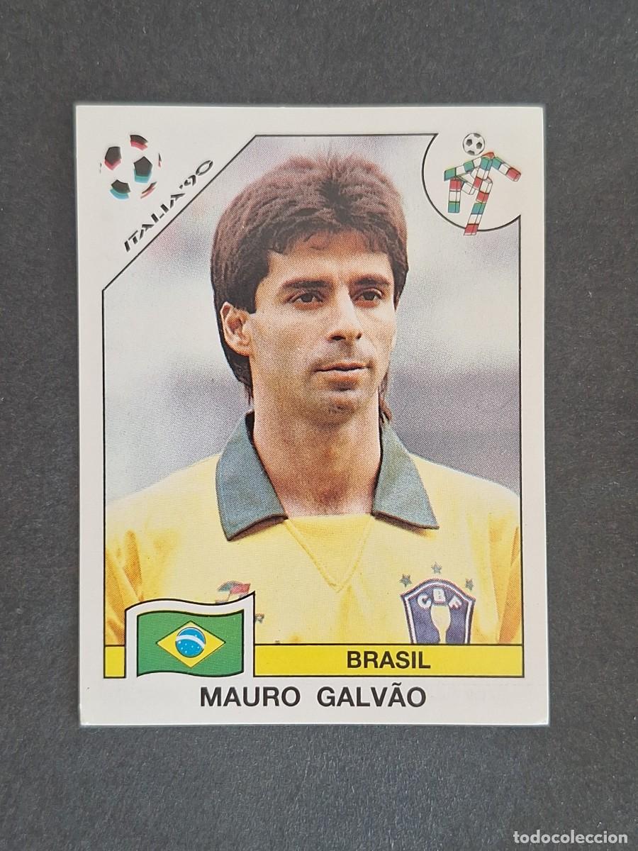 Figurine di Calcio: L3 MAURO GALVAO SELECCION BRASIL 196 MUNDIAL ITALIA 90 1990 PANINI NUNCA PEGADO SIN PEGAR