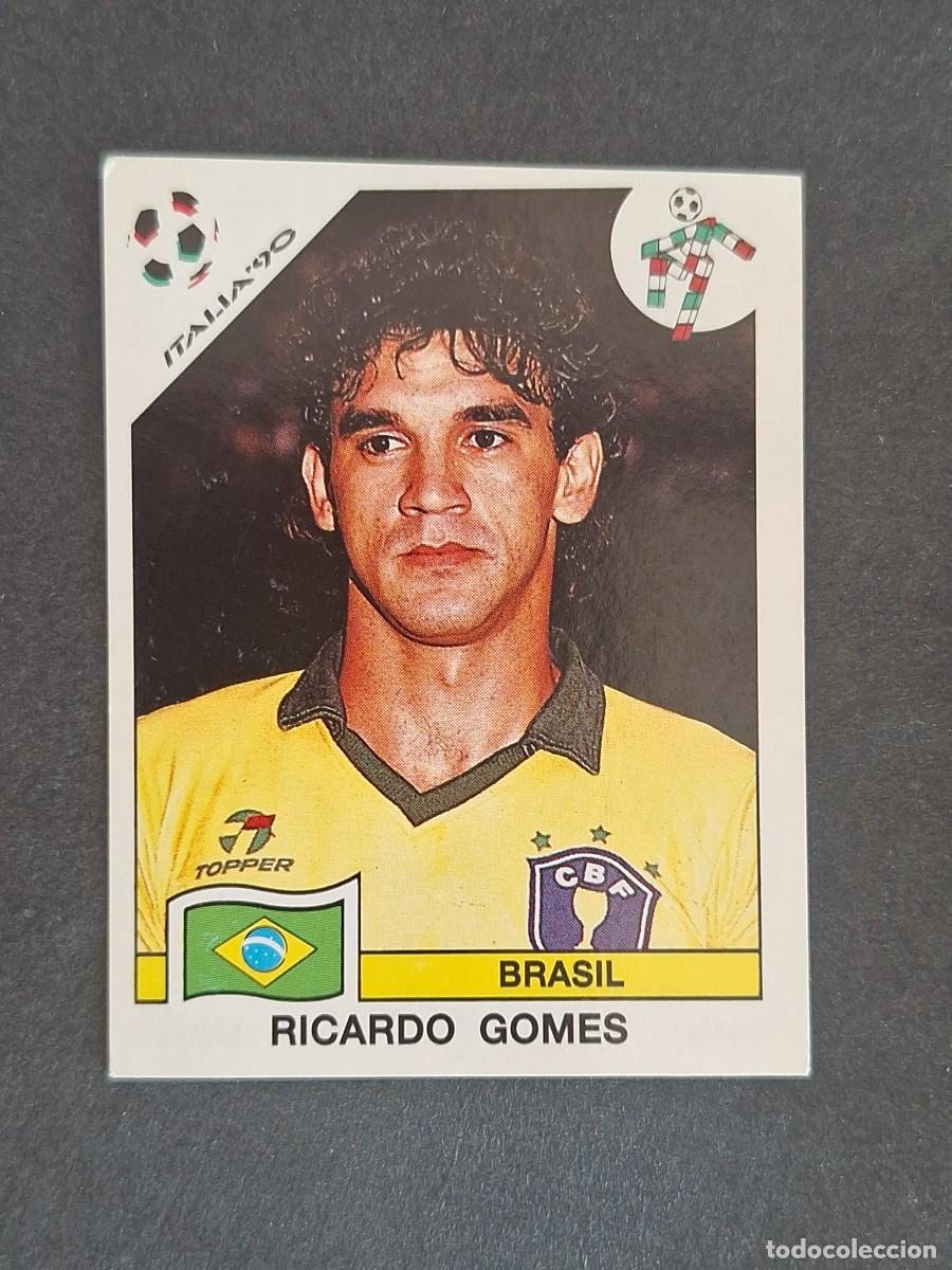 Cromos de Futebol: L3 RICARDO GOMES SELECCION BRASIL 197 MUNDIAL ITALIA 90 1990 PANINI NUNCA PEGADO SIN PEGAR