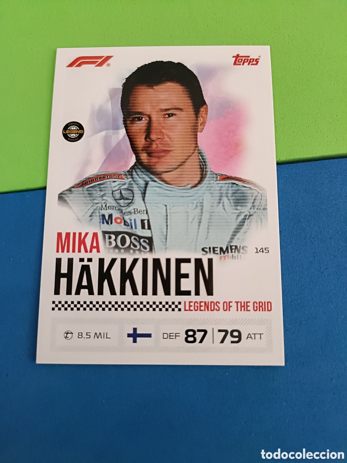 Figurine di Calcio: Topps Turbo Attax F&oacute;rmula uno F1 2026 - 145 Hakkinen