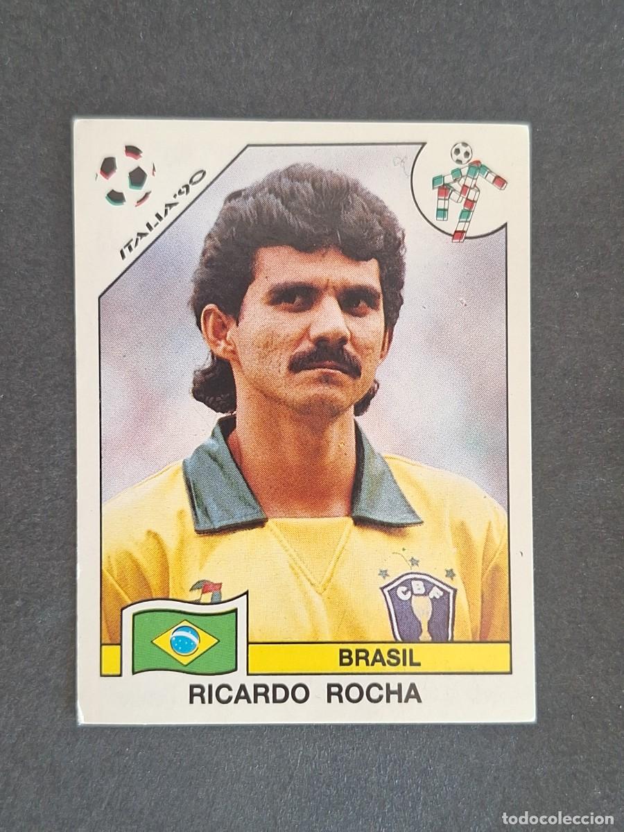 Cromos de Futebol: L3 RICARDO ROCHA SELECCION BRASIL 199 MUNDIAL ITALIA 90 1990 PANINI NUNCA PEGADO SIN PEGAR