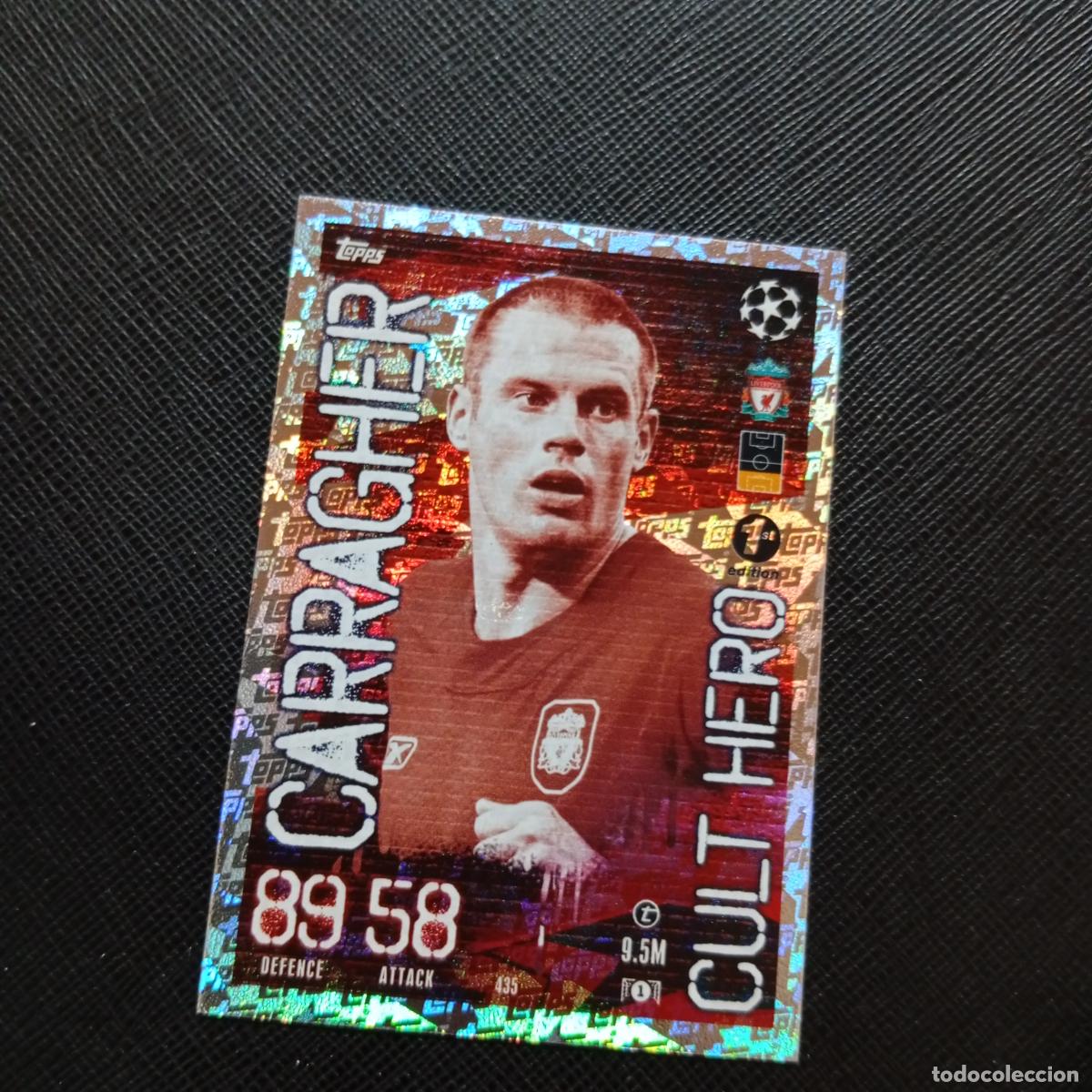Cromos de f&uacute;tbol: 435 CARRAGHER LIVERPOOL MUNICH TOPPS MATCH ATTAX 2023 2024 FUTBOL 23 24 - A213 PG469 1ST EDITON