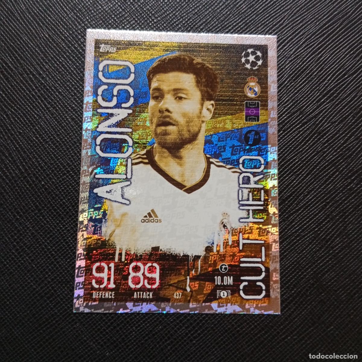 Cromos de f&uacute;tbol: 437 XABI ALONSO REAL MADRID TOPPS MATCH ATTAX 2023 2024 FUTBOL 23 24 - A213 PG469 1ST EDITON