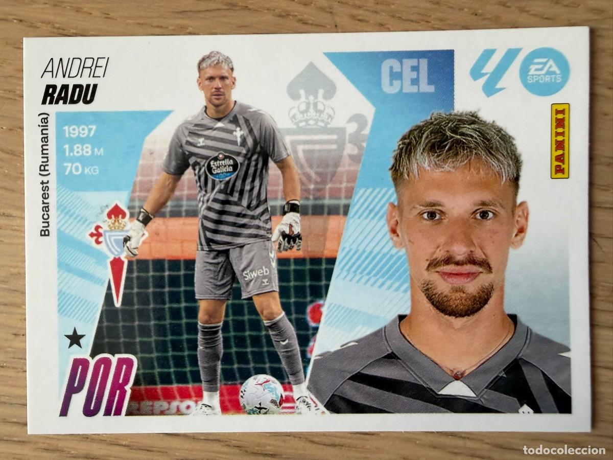 Cromos de f&uacute;tbol: 3 RADU CELTA VIGO 25 26 2025 2026 LIGA EA SPORTS COLECCIONES ESTE SIN PEGAR STICKER