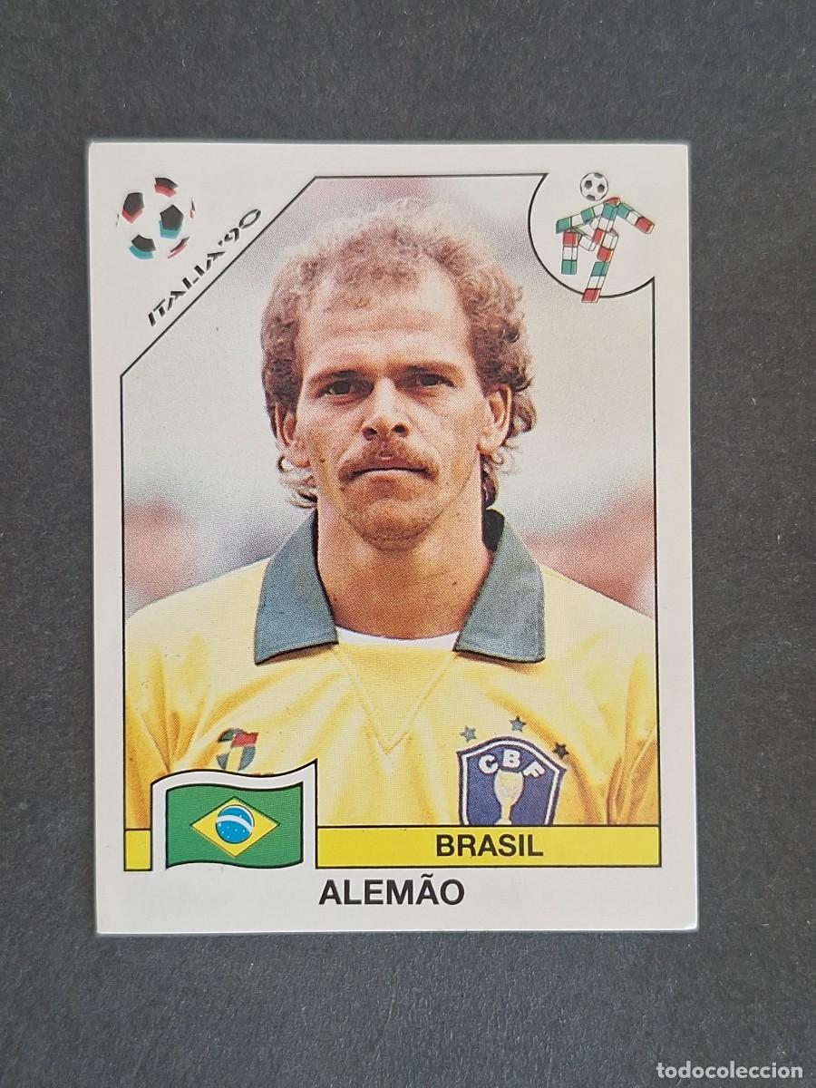 Cromos de f&uacute;tbol: L3 ALEMAO SELECCION BRASIL 202 MUNDIAL ITALIA 90 1990 PANINI NUNCA PEGADO SIN PEGAR
