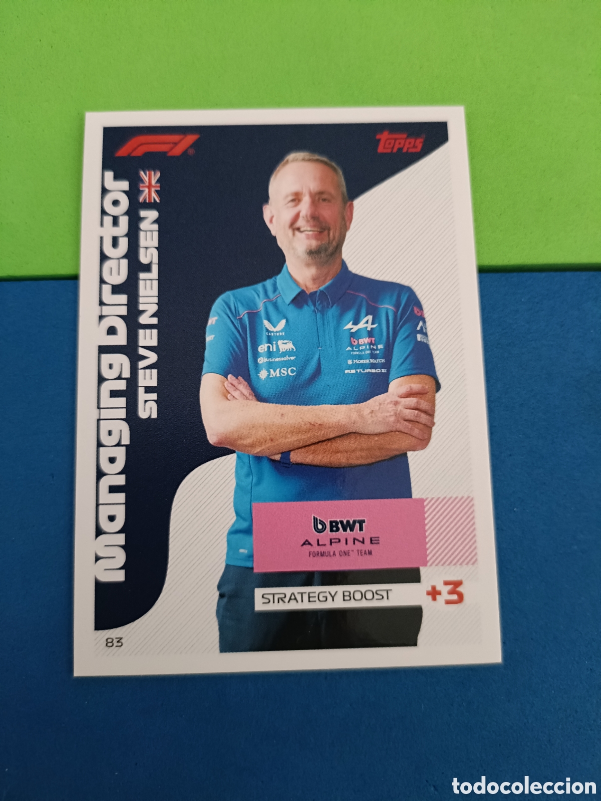Cromos de f&uacute;tbol: Topps Turbo Attax F&oacute;rmula uno F1 2026 - 83 Steve Nielsen