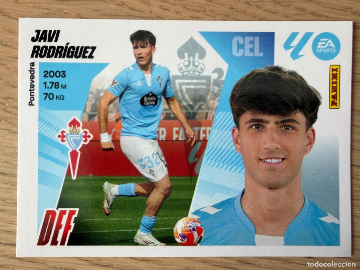 Fu&szlig;ball-Sticker: 5 JAVI RODRIGUEZ CELTA VIGO 25 26 2025 2026 LIGA EA SPORTS COLECCIONES ESTE SIN PEGAR STICKER
