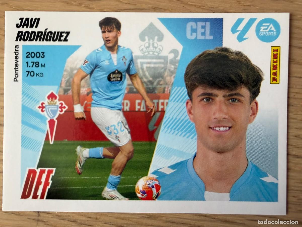 Cromos de f&uacute;tbol: 5 JAVI RODRIGUEZ CELTA VIGO 25 26 2025 2026 LIGA EA SPORTS COLECCIONES ESTE SIN PEGAR STICKER