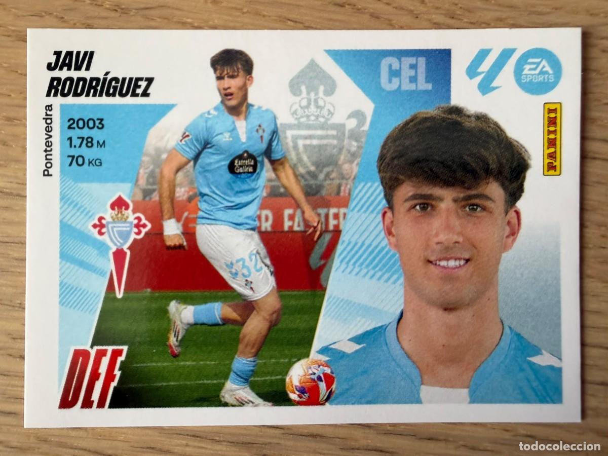 Cromos de f&uacute;tbol: 5 JAVI RODRIGUEZ CELTA VIGO 25 26 2025 2026 LIGA EA SPORTS COLECCIONES ESTE SIN PEGAR STICKER