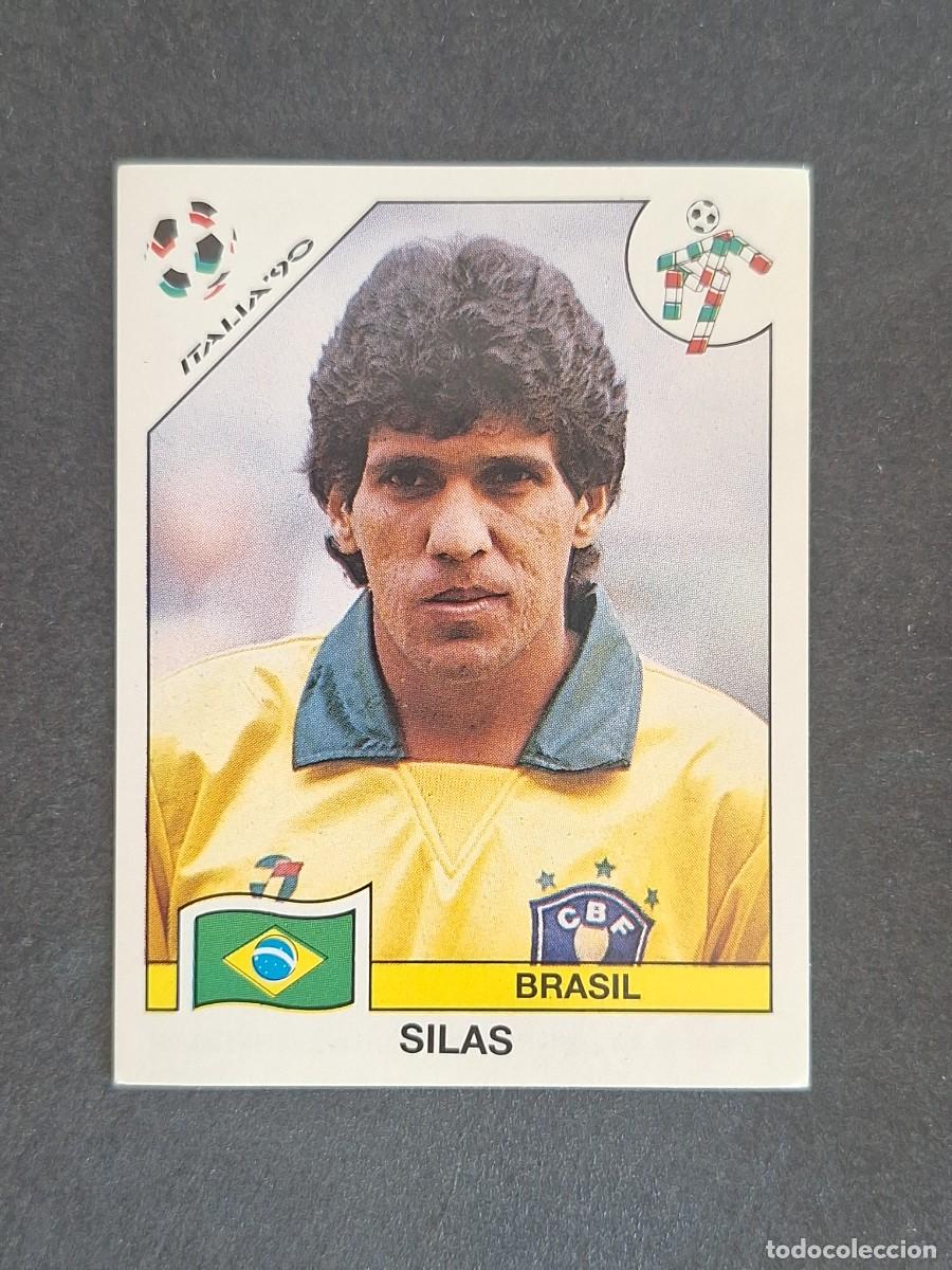 Cartes &agrave; collectionner de Football: L3 SILAS SELECCION BRASIL 204 MUNDIAL ITALIA 90 1990 PANINI NUNCA PEGADO SIN PEGAR