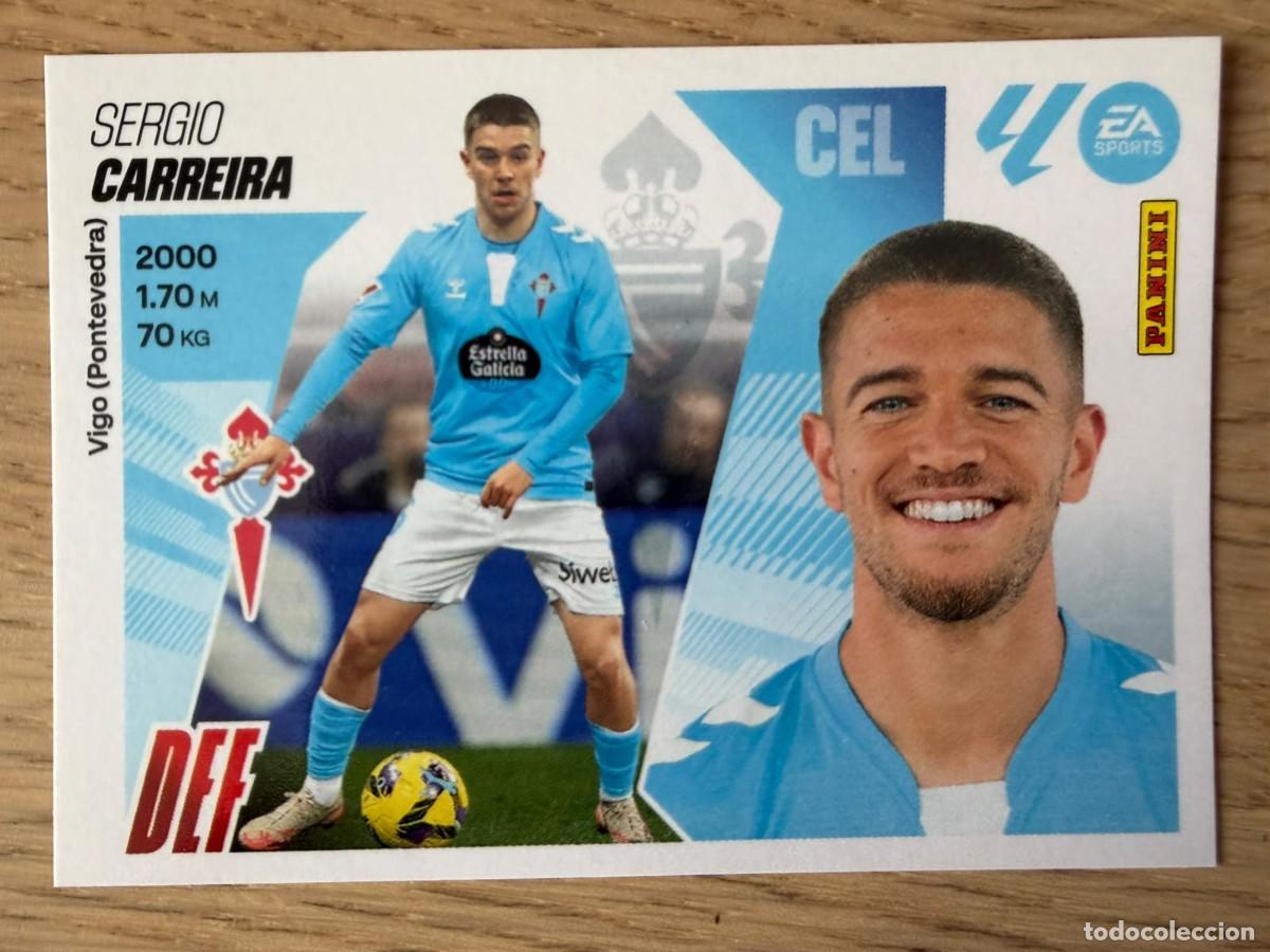 Cartes &agrave; collectionner de Football: 6 CARREIRA CELTA VIGO 25 26 2025 2026 LIGA EA SPORTS COLECCIONES ESTE SIN PEGAR STICKER