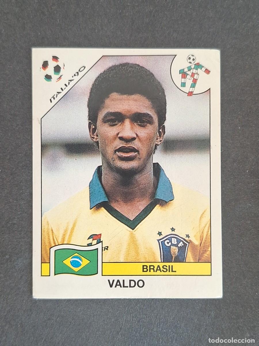 Cartes &agrave; collectionner de Football: L3 VALDO SELECCION BRASIL 205 MUNDIAL ITALIA 90 1990 PANINI NUNCA PEGADO SIN PEGAR