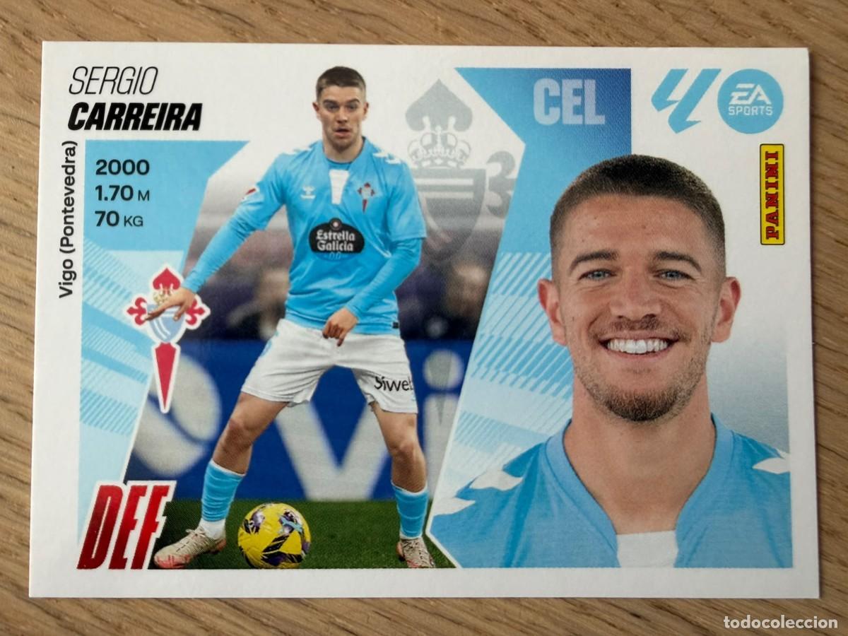 Cartes &agrave; collectionner de Football: 6 CARREIRA CELTA VIGO 25 26 2025 2026 LIGA EA SPORTS COLECCIONES ESTE SIN PEGAR STICKER