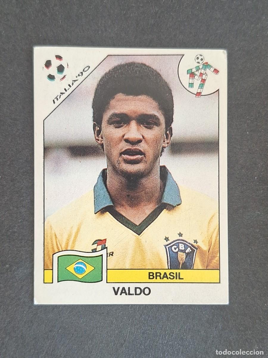 Cartes &agrave; collectionner de Football: L3 VALDO SELECCION BRASIL 205 MUNDIAL ITALIA 90 1990 PANINI NUNCA PEGADO SIN PEGAR