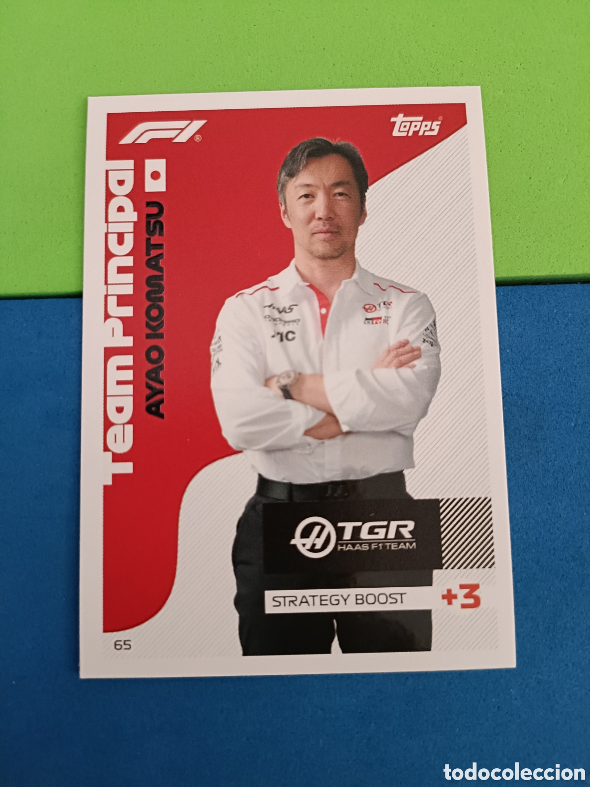 Cartes &agrave; collectionner de Football: Topps Turbo Attax F&oacute;rmula uno F1 2026 - 65 Ayako komatsu