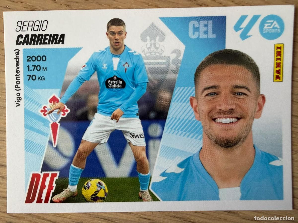 Cartes &agrave; collectionner de Football: 6 CARREIRA CELTA VIGO 25 26 2025 2026 LIGA EA SPORTS COLECCIONES ESTE SIN PEGAR STICKER