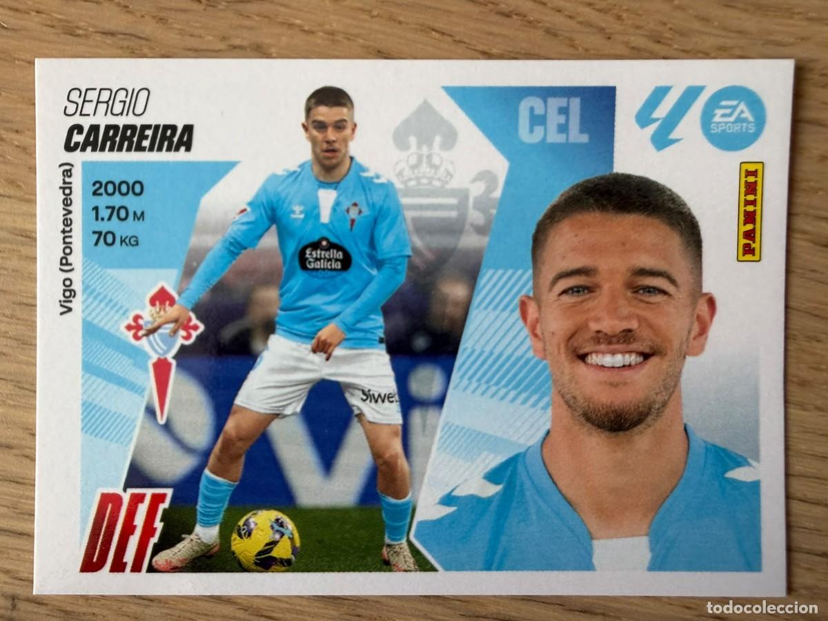 Cartes &agrave; collectionner de Football: 6 CARREIRA CELTA VIGO 25 26 2025 2026 LIGA EA SPORTS COLECCIONES ESTE SIN PEGAR STICKER