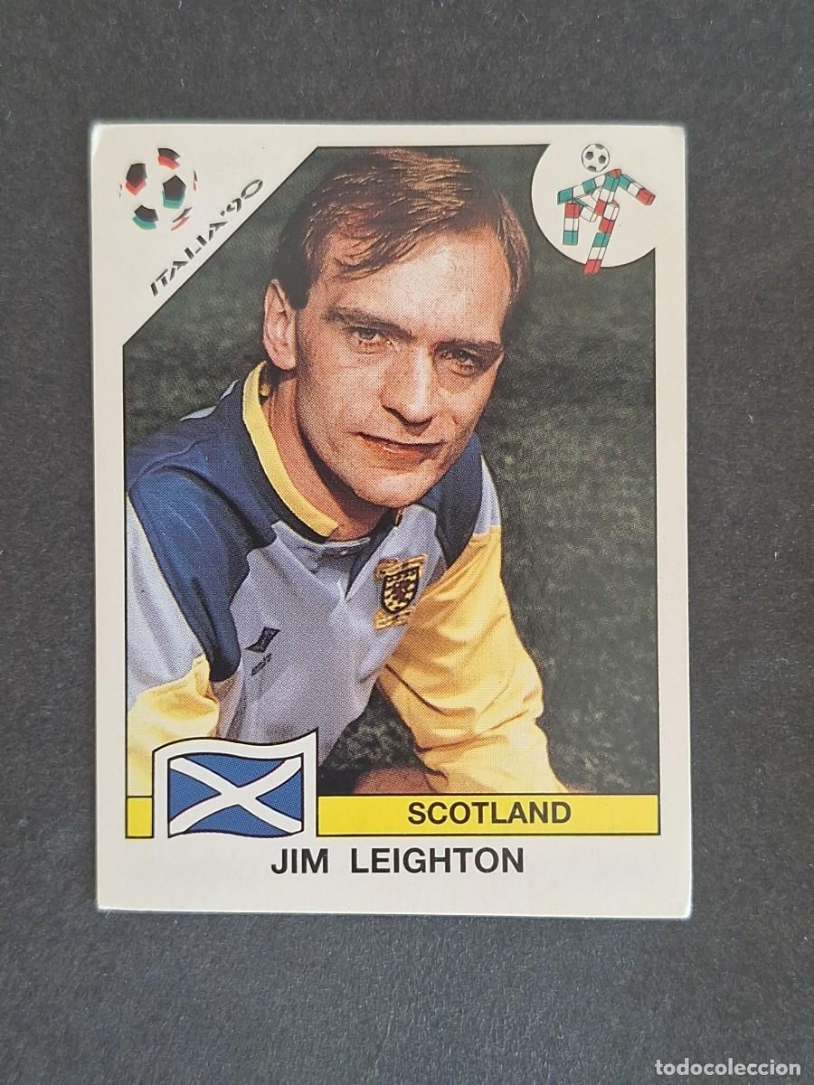 Figurine di Calcio: L3 JIM LEIGHTON SELECCION ESCOCIA 211 MUNDIAL ITALIA 90 1990 PANINI NUNCA PEGADO SIN PEGAR
