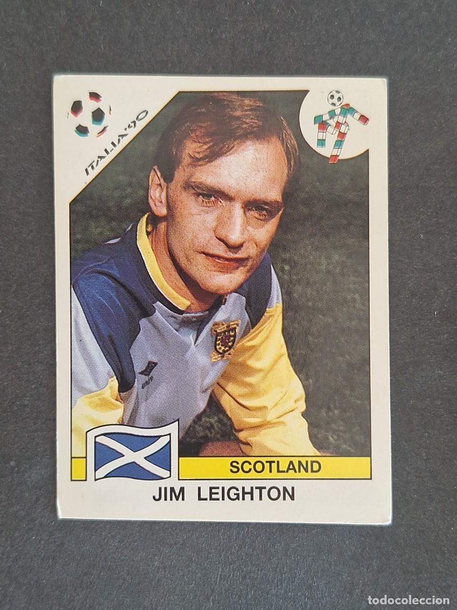 Figurine di Calcio: L3 JIM LEIGHTON SELECCION ESCOCIA 211 MUNDIAL ITALIA 90 1990 PANINI NUNCA PEGADO SIN PEGAR
