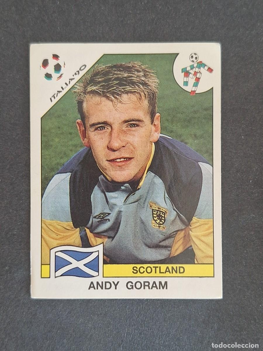 Figurine di Calcio: L3 ANDY GORAM SELECCION ESCOCIA 212 MUNDIAL ITALIA 90 1990 PANINI NUNCA PEGADO SIN PEGAR